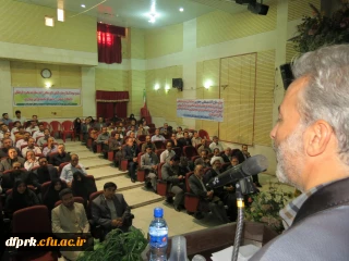 آیین تکریم و معارفه ی رؤسای پیشین و جدید پردیس شهید رجایی دانشگاه با حضور دکتر صادق زاده معاونت فرهنگی دانشگاه مرکزی