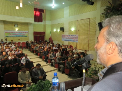 آیین تکریم و معارفه ی رؤسای پیشین و جدید پردیس شهید رجایی دانشگاه با حضور دکتر صادق زاده معاونت فرهنگی دانشگاه مرکزی