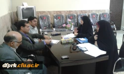 بازدید کارشناسان حوزه معاونت آموزش و دانشجویی سازمان مرکزی از پردیس شهید رجایی کرمانشاه 2