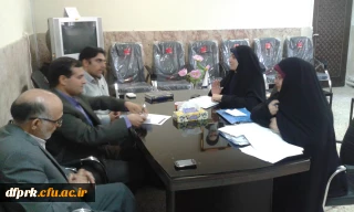 بازدید کارشناسان حوزه معاونت آموزش و دانشجویی سازمان مرکزی از پردیس شهید رجایی کرمانشاه