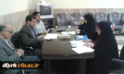 بازدید کارشناسان حوزه معاونت آموزش و دانشجویی سازمان مرکزی از پردیس شهید رجایی کرمانشاه 3