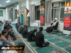 برگزاری مراسم زیارت عاشورا وعزاداری ماه محرم باحضوردانشجویان پردیس شهید رجایی 2
