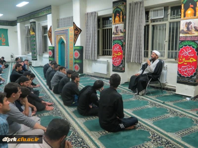 برگزاری مراسم عزاداری ماه محرم باحضوردانشجویان پردیس شهید رجایی