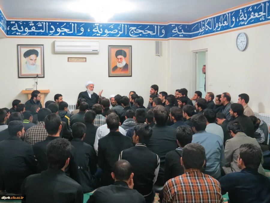 دیدار دانشجویان ،هیئات مذهبی وبسیج دانشجویی دانشگاههای استان با امام جمعه کرمانشاه 2