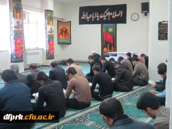 برگزاری مراسم زیارت عاشورا و عزاداری درپردیس شهیدرجایی بمناسبت تاسوعا و عاشورای حسینی 3