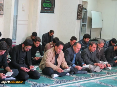 برگزاری مراسم زیارت عاشورا درپردیس شهیدرجایی بمناسبت تاسوعا و عاشورای حسینی