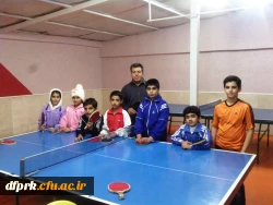 برگزاری دوره آموزش پینگ پنگ جهت فرزندان کارکنان واساتید پردیس های شهید رجایی وشهید صدوقی 2
