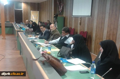 برگزاری نشست وهم اندیشی وتبادل نظردرخصوص ستاداستقرار تشکیلات جدیدومدیریت استانی پردیس های دانشگاههای فرهنگیان