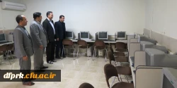 راه اندازی وتجهیز کارگاه itدانشگاه با حضور مسئولین پردیس