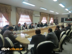 برگزاری جلسه شورای اداری پردیس شهید رجایی 2