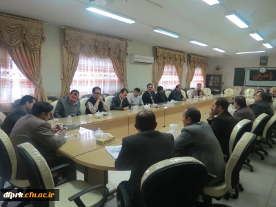 برگزاری جلسه شورای اداری پردیس شهید رجایی