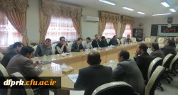 برگزاری جلسه شورای اداری پردیس شهید رجایی