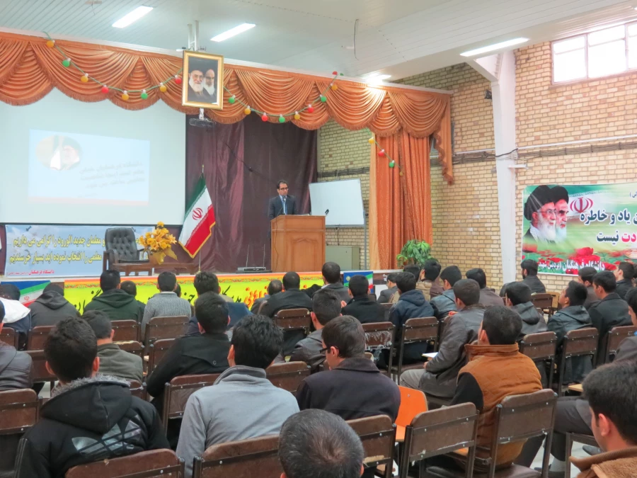 حضورمدیر کل حوزه ریاست دانشگاه فرهنگیان در مراسم جشن ورودی دانشجویان جدید الورودپردیس شهید رجایی 6