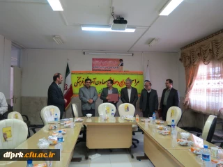 برگزاری مراسم تکریم ومعارفه معاون آموزشی فرهنگی پردیس شهید رجایی