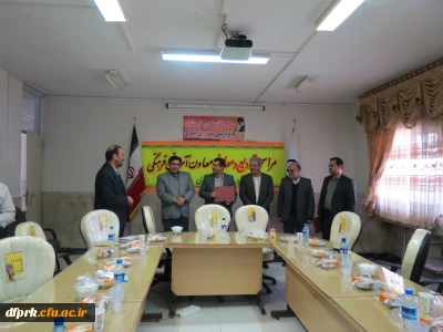 برگزاری مراسم تکریم ومعارفه معاون آموزشی فرهنگی پردیس شهید رجایی