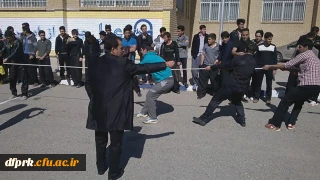 نتایج مسابقات طناب کشی دهه فجردانشجویان پردیس شهیدرجایی
