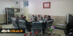 برگزاری جلسه شورای اداری پردیس شهید رجایی