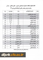 اعلام نتایج مسابقا قرآن وعترت 2