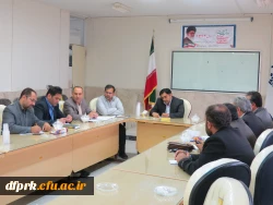 برگزاری جلسه شورای آموزشی پردیس شهید رجایی 2