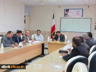 برگزاری جلسه شورای آموزشی پردیس شهید رجایی