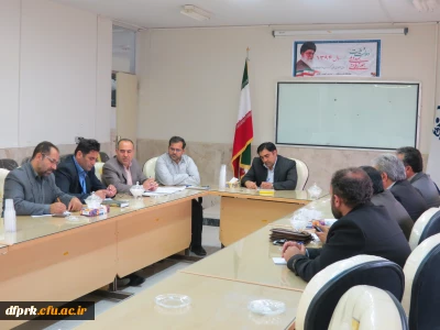 برگزاری جلسه شورای آموزشی پردیس شهید رجایی