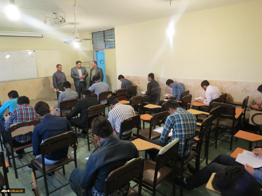 برگزاری آزمون مرحله اول آزمون علمی دانشجویان پردیس شهید رجایی  2