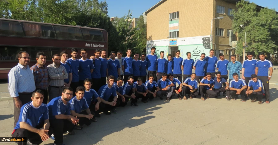 اعزام کاروان ورزشی پردیس شهید رجایی به المپیاد ورزشی دانشجویان دانشگاه فرهنگیان