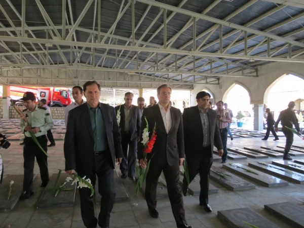 حضوردکتر مهر محمدی ریاست دانشگاه فرهنگیان کشور در مراسم آیین بازگشایی مدارس استان کرمانشاه  11