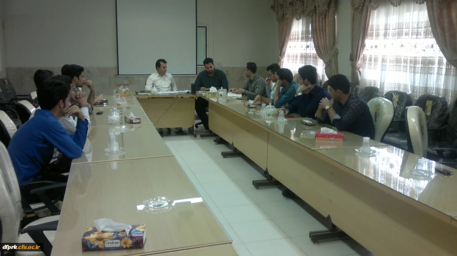 برگزاری اولین جلسه مسئولین انجمن های ورزشی پردیس شهید رجایی  3