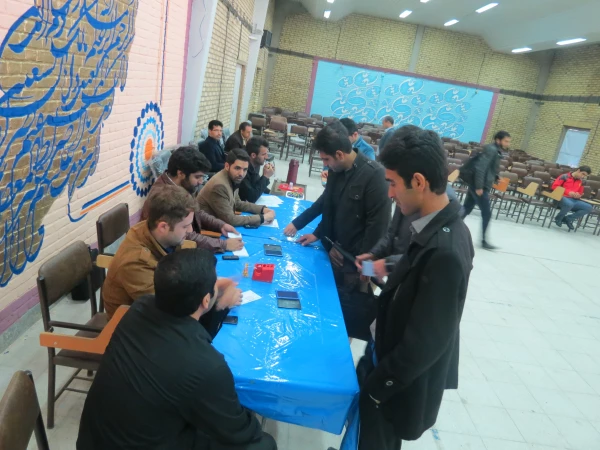 برگزای انتخابات شورای صنفی - رفاهی پردیس شهید رجایی 2