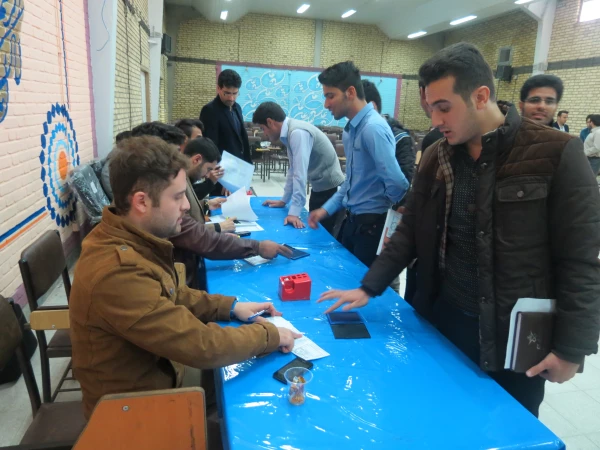 برگزای انتخابات شورای صنفی - رفاهی پردیس شهید رجایی 4