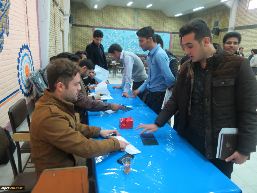 برگزای انتخابات شورای صنفی - رفاهی پردیس شهید رجایی 4