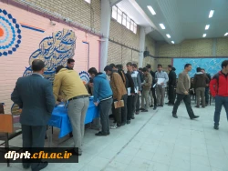 برگزای انتخابات شورای صنفی - رفاهی پردیس شهید رجایی 5