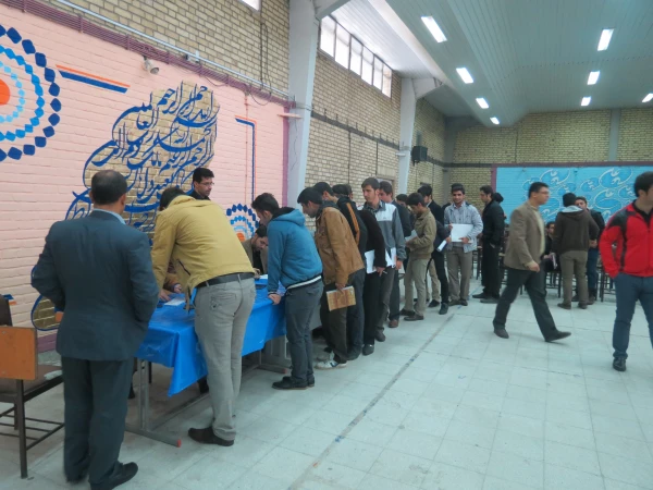 برگزای انتخابات شورای صنفی - رفاهی پردیس شهید رجایی 5