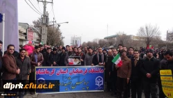 حضور پرشوراساتید ، کارکنان و دانشجویان دانشگاه فرهنگیان در راهپیمایی 22 بهمن 8