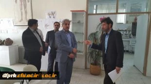 بازدید دکتر آقاخانی مشاور معاون توسعه و مدیریت منابع و جمعی از مسئولین سازمان مرکزی دانشگاه فرهنگیان از پردیسهای استان کرمانشاه
 5