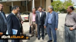 بازدید دکتر آقاخانی مشاور معاون توسعه و مدیریت منابع و جمعی از مسئولین سازمان مرکزی دانشگاه فرهنگیان از پردیسهای استان کرمانشاه
 8