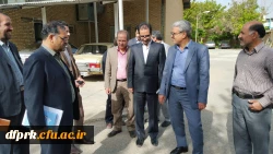 بازدید دکتر آقاخانی مشاور معاون توسعه و مدیریت منابع و جمعی از مسئولین سازمان مرکزی دانشگاه فرهنگیان از پردیسهای استان کرمانشاه
 9