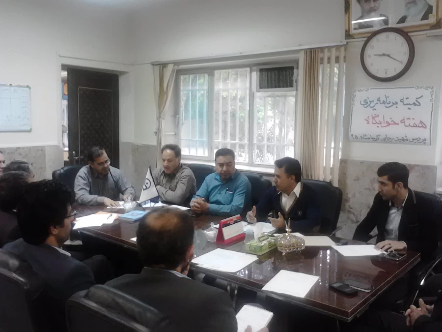 جلسه کمیته هفته خوابگاهها با شعار بهبود فضای خوابگاهی برگزار گردید. 2