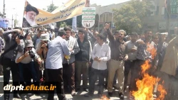 حضور کارکنان ، اساتید ودانشجویان دانشگاه فرهنگیان کرمانشاه در راهپیمایی روز قدس 3