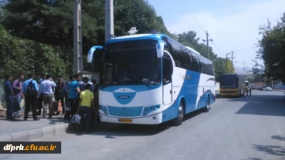 اعزام دانشجویان ورودی 91 پردیس شهید رجایی به اردوی زیارتی مشهد مقدس