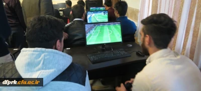برگزاری مسابقات فوتبال دیجیتالی دربین دانشجویان پردیس شهید رجایی