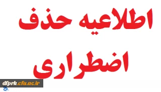 حذف اضطراری