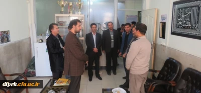 بازدید هیات نظارت وارزیابی علوم،تحقیقات وفناوری مستقردراستان ازپردیس شهید رجایی