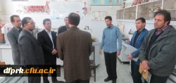 بازدید هیات نظارت وارزیابی علوم،تحقیقات وفناوری مستقردراستان ازپردیس شهید رجایی 6