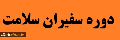 برگزاری دوره مربی گری سفیران سلامت