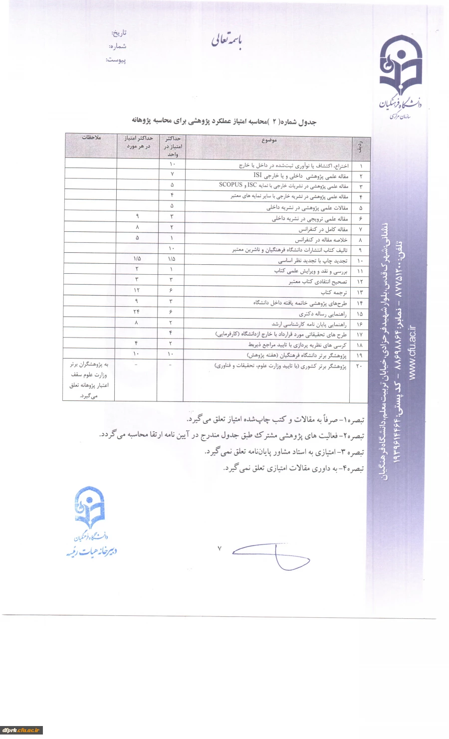 تکمیل فرمهای پژوهانه ویژه اساتید 3