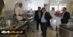 بازدید دکتر کیانی معاونت نظارت ارزیابی وتضمین کیفیت سازمان مرکزی دانشگاه فرهنگیان از پردیس شهیدرجایی کرمانشاه 3