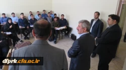 بازدید دکتر کیانی معاونت نظارت ارزیابی وتضمین کیفیت سازمان مرکزی دانشگاه فرهنگیان از پردیس شهیدرجایی کرمانشاه 5