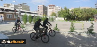 برگزاری مسابقه دوچرخه سواری در هفته تربیت بدنی